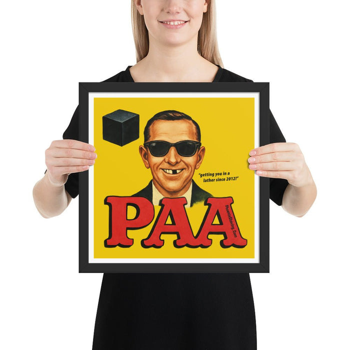 PAA "Mad ol' DB" Framed Print | Available In Multiple Sizes! | Parachute Not Included - Phoenix Artisan Accoutrements