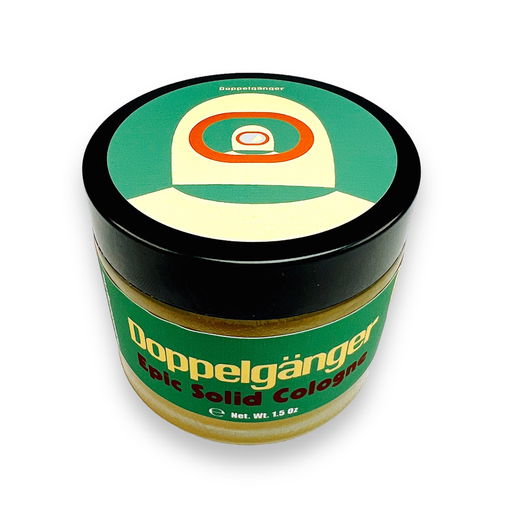 Doppelgänger Green Label Solid Cologne | Contains Prickly Pear Oil | Homage To An EPIC Fougère - Phoenix Artisan Accoutrements