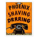 Phoenix Shaving Bakelite Phone Vinyl Sticker | Available in 3 Sizes - Phoenix Artisan Accoutrements