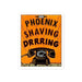 Phoenix Shaving Bakelite Phone Vinyl Sticker | Available in 3 Sizes - Phoenix Artisan Accoutrements