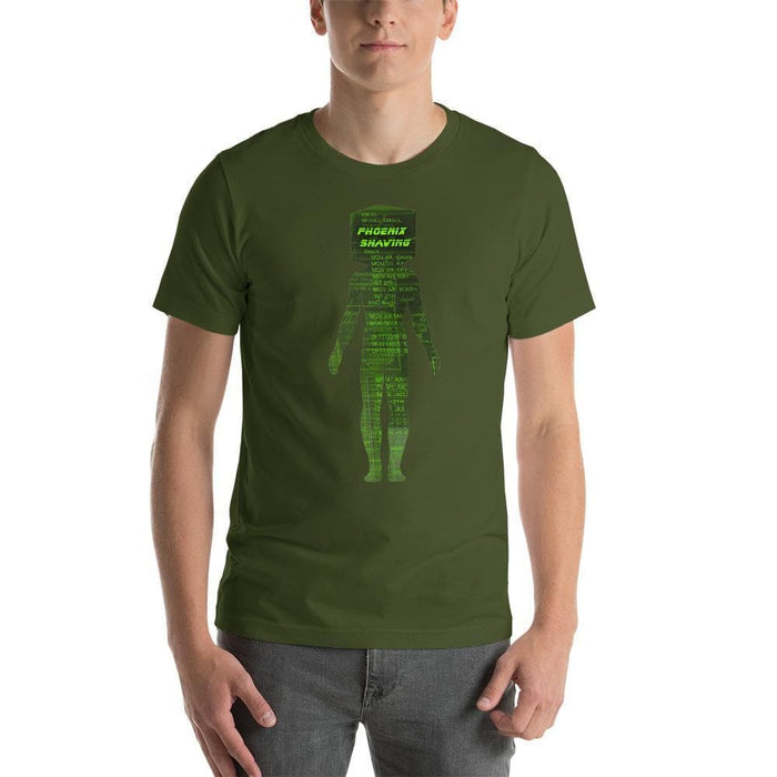 Phoenix Shaving Cube Symbiosis Short-Sleeve Unisex T-Shirt - Phoenix Artisan Accoutrements