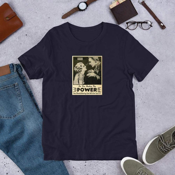 Phoenix Shaving Power Short-Sleeve Unisex T-Shirt - Phoenix Artisan Accoutrements