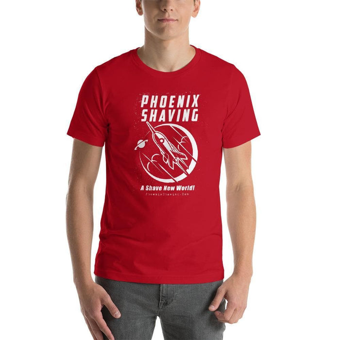 Phoenix Shaving Rocket Short-Sleeve Unisex T-Shirt - Phoenix Artisan Accoutrements