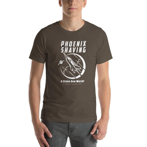 Phoenix Shaving Rocket Short-Sleeve Unisex T-Shirt - Phoenix Artisan Accoutrements