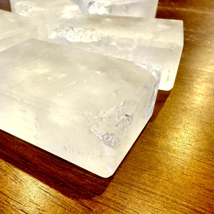 Phoenix Shaving SOLID BLOCK No Slip Grip Alum **SECONDS** | Nature's Ancient Aftershave! | W/ Rubber Grip Band & Recyclable Plastic Travel Case! - Phoenix Artisan Accoutrements