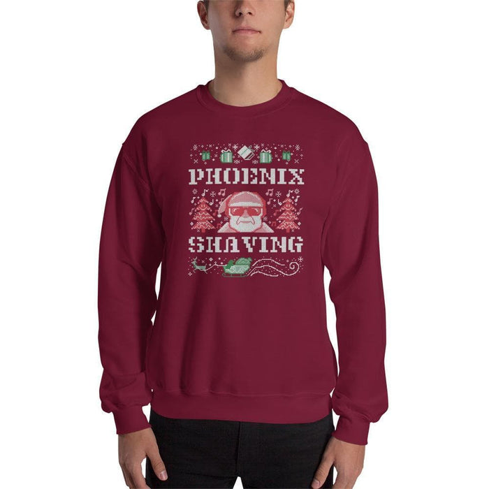 Phoenix Shaving Ugly Sweater Sweatshirt - Phoenix Artisan Accoutrements