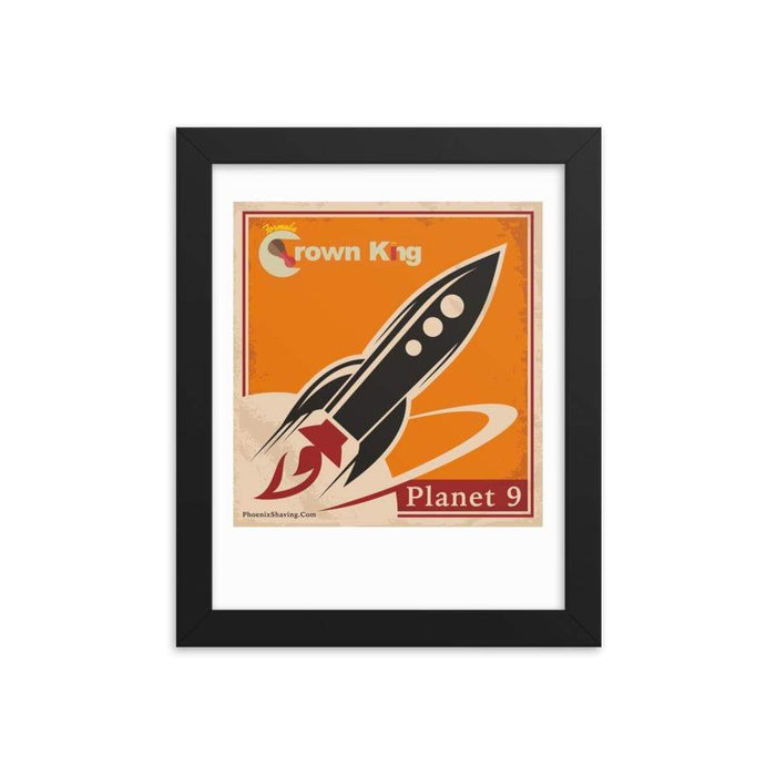 Planet 9 Framed Print - Phoenix Artisan Accoutrements