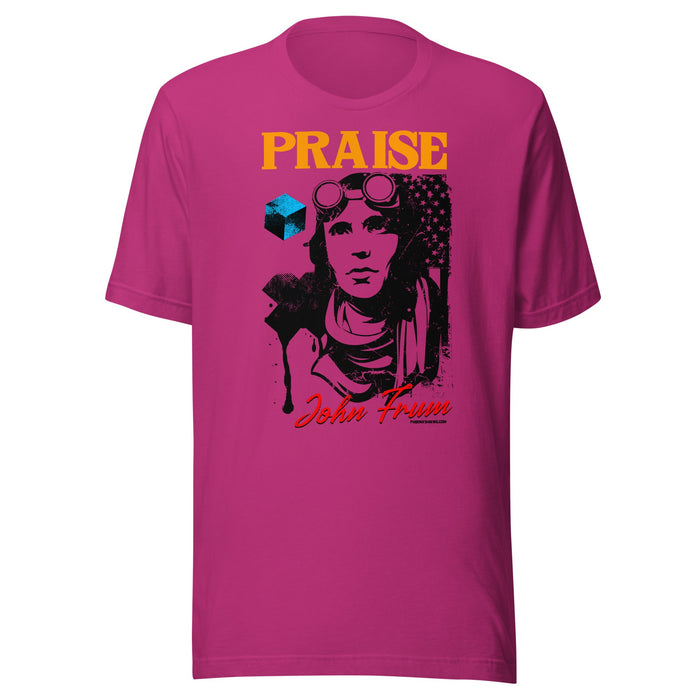 Praise John Frum EPIC Unisex T-shirt 2023 | Choose From Multiple Colors - Phoenix Artisan Accoutrements