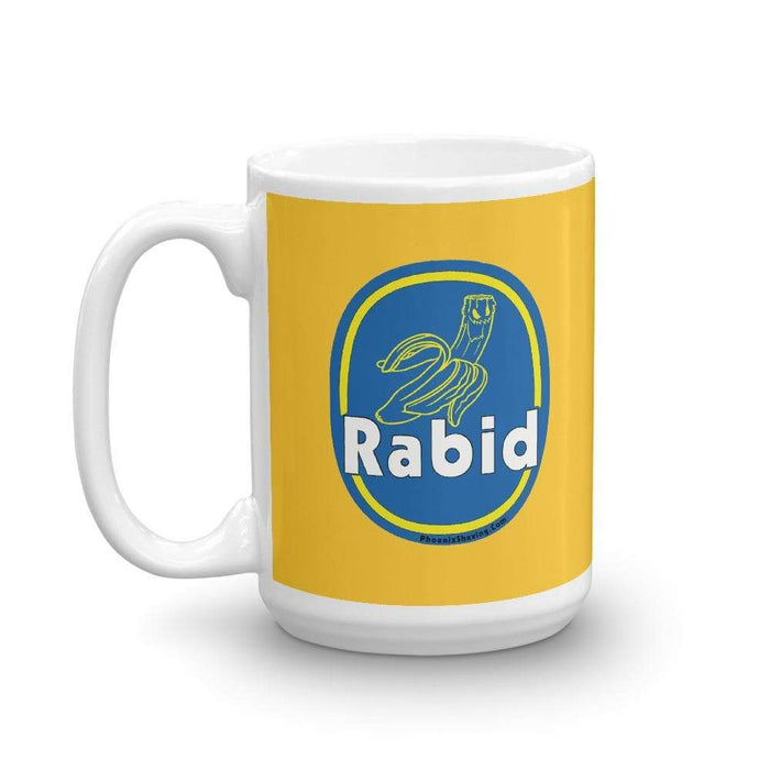 Rabid Banana Coffee Mug | Available in 2 Sizes! - Phoenix Artisan Accoutrements