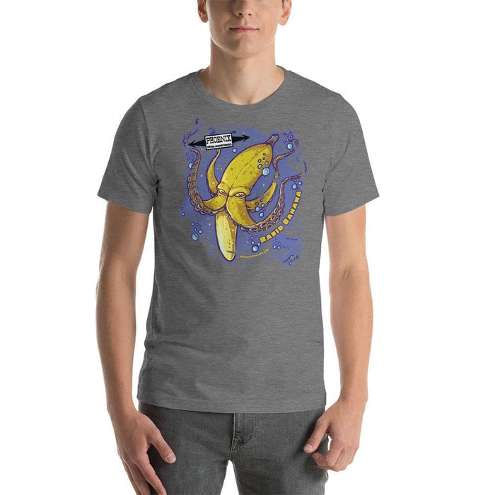 Rabid Banana Short-Sleeve Unisex T-Shirt - Phoenix Artisan Accoutrements