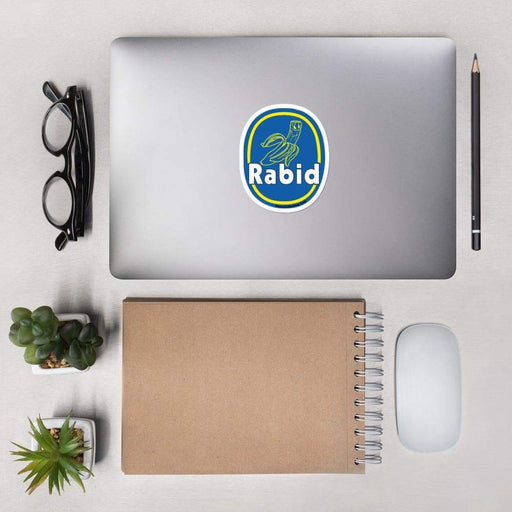 Rabid Banana Vinyl Sticker | Available in 3 Sizes - Phoenix Artisan Accoutrements