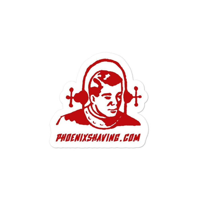 Retro Spaceman Vinyl Sticker | Available in 3 Sizes! - Phoenix Artisan Accoutrements