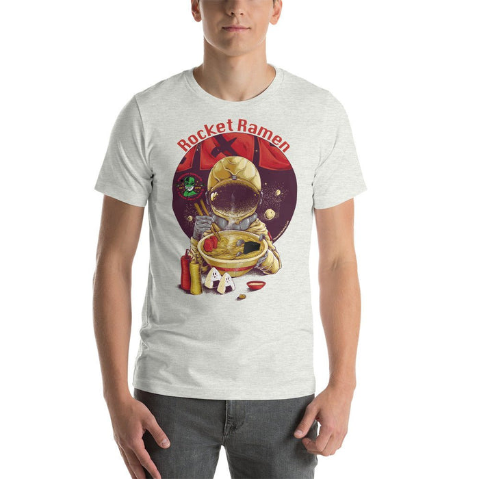 Rocket Ramen Short-Sleeve Unisex T-Shirt | Available in Multiple Colors! - Phoenix Artisan Accoutrements