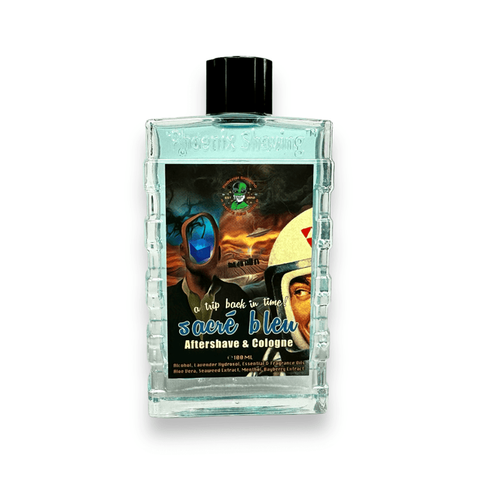 Sacré Bleu Aftershave/Cologne | A Mentholated Homage to Original Aqua Velva - Phoenix Shaving