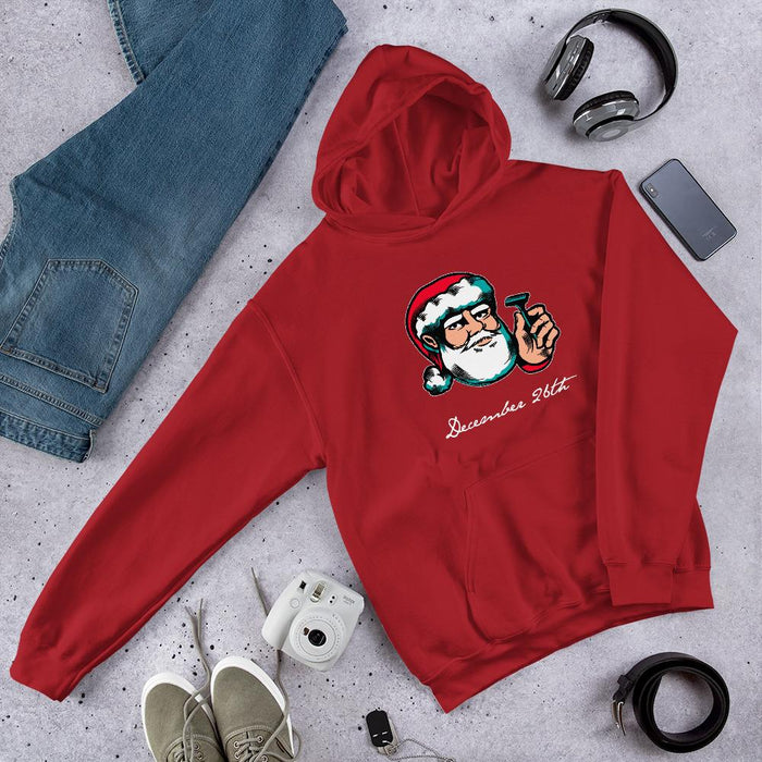 Santa Shaves Unisex Hoodie - Phoenix Artisan Accoutrements