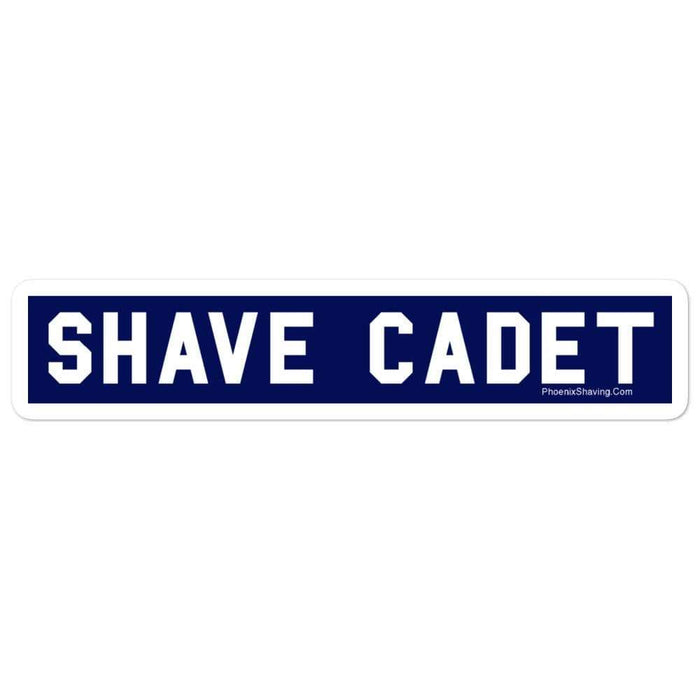 Shave Cadet Vinyl Bubble-Free Stickers - Phoenix Artisan Accoutrements