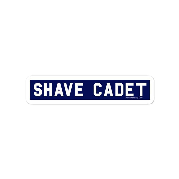 Shave Cadet Vinyl Bubble-Free Stickers - Phoenix Artisan Accoutrements