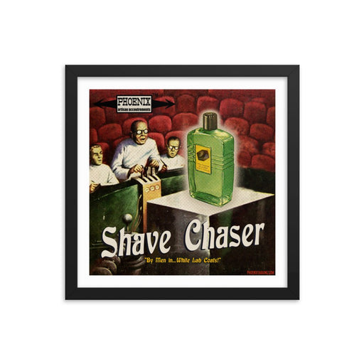 Shave Chaser Framed Print | Available in Multiple Sizes! - Phoenix Artisan Accoutrements