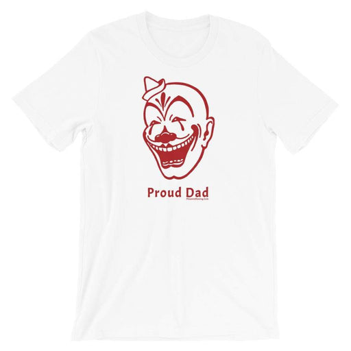 Son Of Clown Fruit "Proud Dad" Short-Sleeve Unisex T-Shirt - Phoenix Artisan Accoutrements