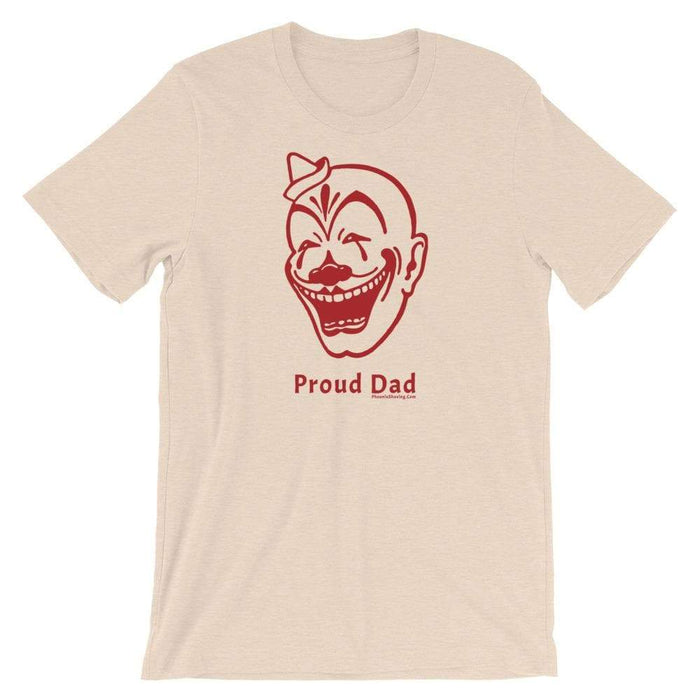 Son Of Clown Fruit "Proud Dad" Short-Sleeve Unisex T-Shirt - Phoenix Artisan Accoutrements