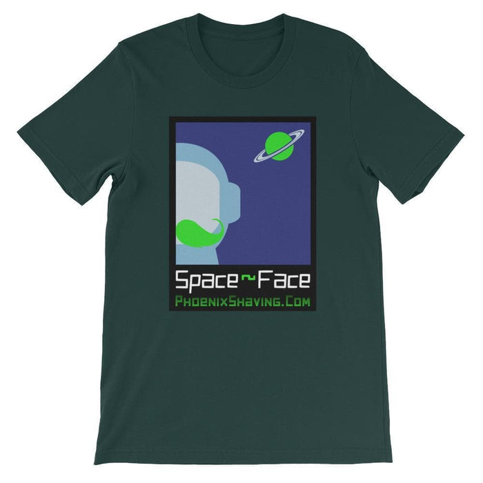 Space-Face Unisex short sleeve t-shirt - Phoenix Artisan Accoutrements