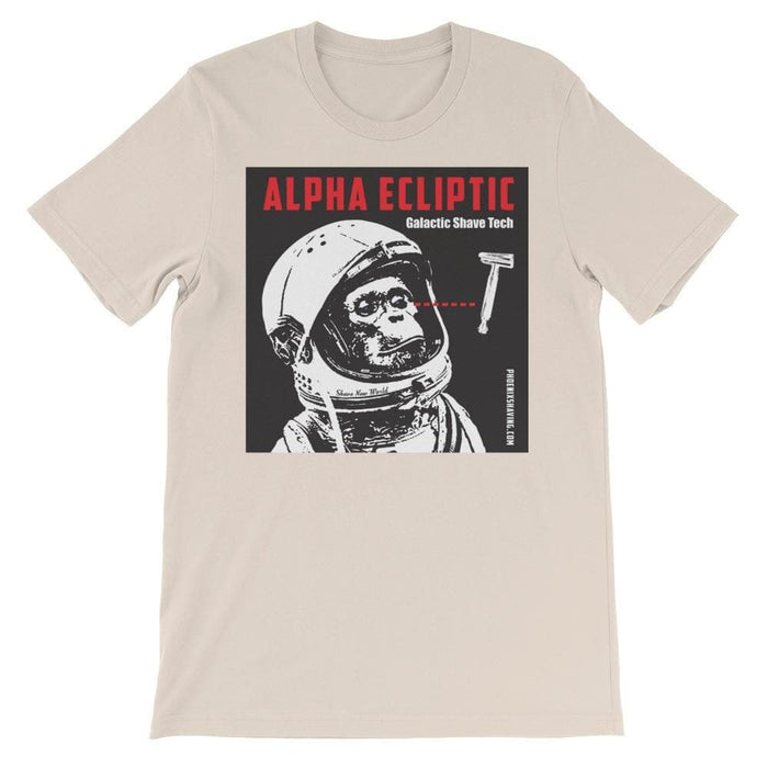 Space Monkey Unisex short sleeve t-shirt - Phoenix Shaving Collection - Phoenix Artisan Accoutrements