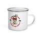 Space Nog Classic Enamel Camper's Coffee Mug - Phoenix Artisan Accoutrements