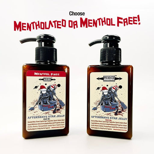 Space Nog Seasonal Star Jelly Aftershave | Mentholated or Menthol Free! - Phoenix Shaving