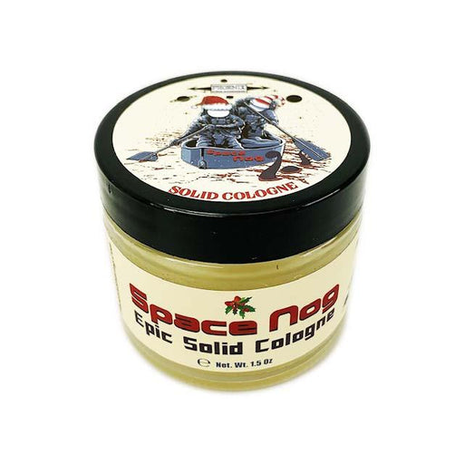 Space Nog Solid Cologne | Contains Prickly Pear Oil | An Epic Holiday Classic! - Phoenix Shaving