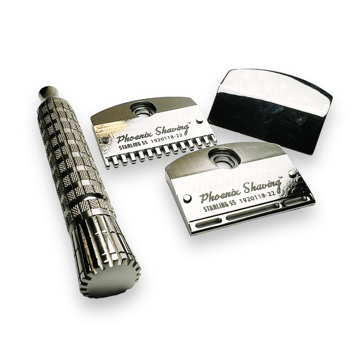 The Phoenix Starling V3 Single Edge Safety Razor | Polished 316L Stainless Steel - Phoenix Artisan Accoutrements
