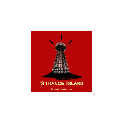 Strange Island Vinyl Bubble-Free Stickers | Available In 3 Sizes - Phoenix Artisan Accoutrements