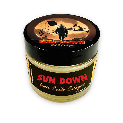 Sun Down Solid Cologne | Contains Prickly Pear Oil | Homage to Vintage Gillette Sun Up! - Phoenix Artisan Accoutrements