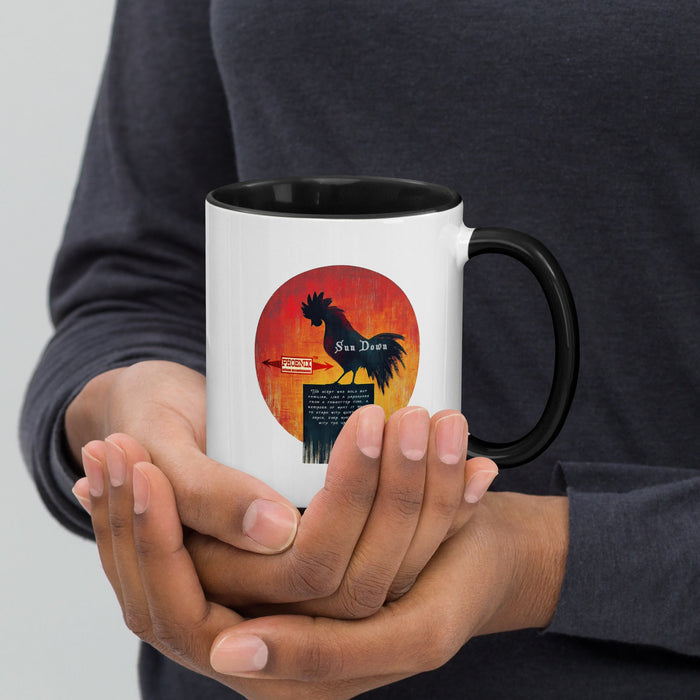 Sun Down Sunset 2024 Diner Mug, i.e. A Hand-Held Portal Into Another Dimension - Phoenix Artisan Accoutrements