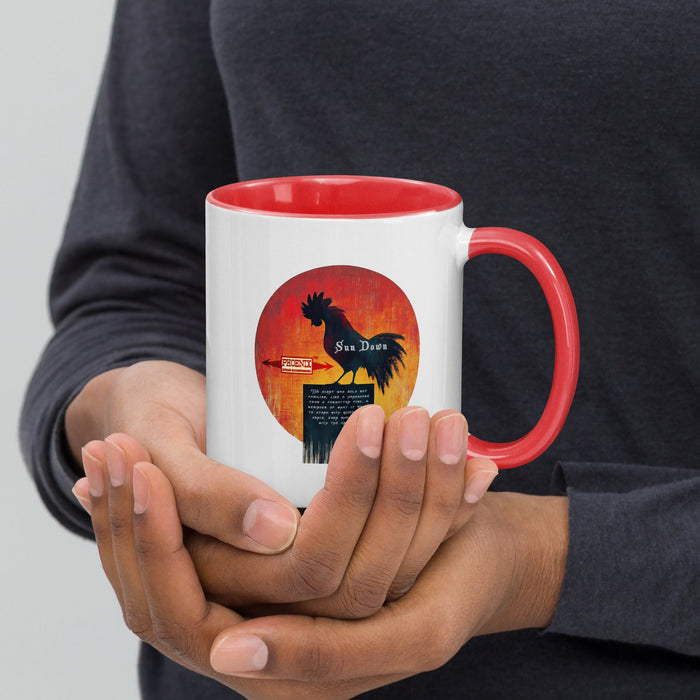 Sun Down Sunset 2024 Diner Mug, i.e. A Hand-Held Portal Into Another Dimension - Phoenix Artisan Accoutrements