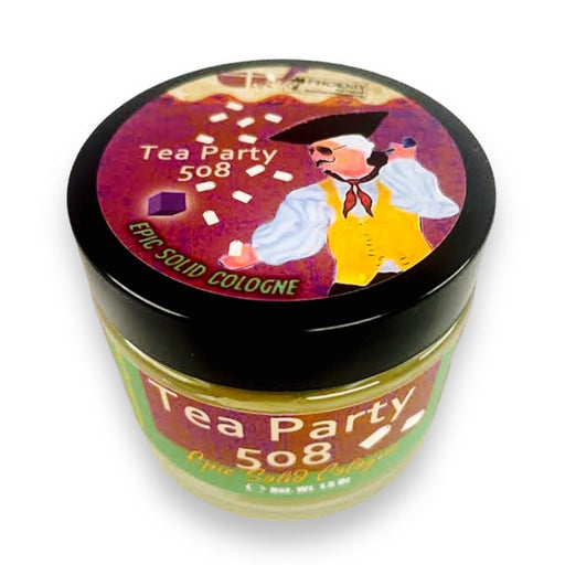 Tea Party 508 Solid Cologne | Contains Prickly Pear Oil - Phoenix Artisan Accoutrements