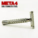 The META-4 Safety Razor | Flare Tip Series | 316 L Stainless | Clog Proof - Phoenix Artisan Accoutrements