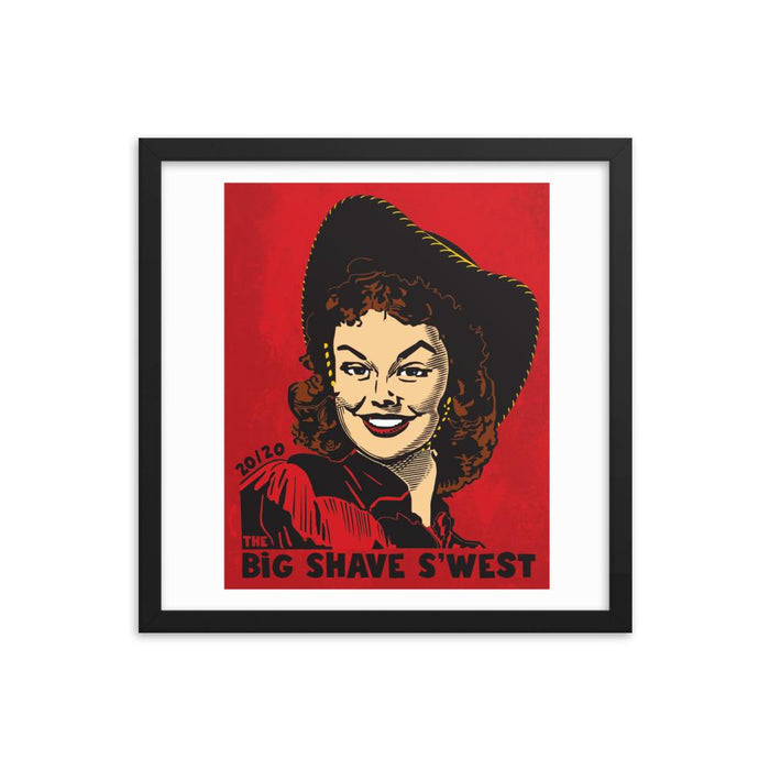 The Official Big Shave S'west 20/20 Framed Print - Phoenix Artisan Accoutrements