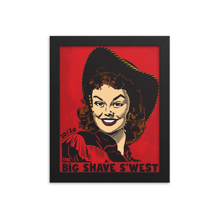 The Official Big Shave S'west 20/20 Framed Print - Phoenix Artisan Accoutrements