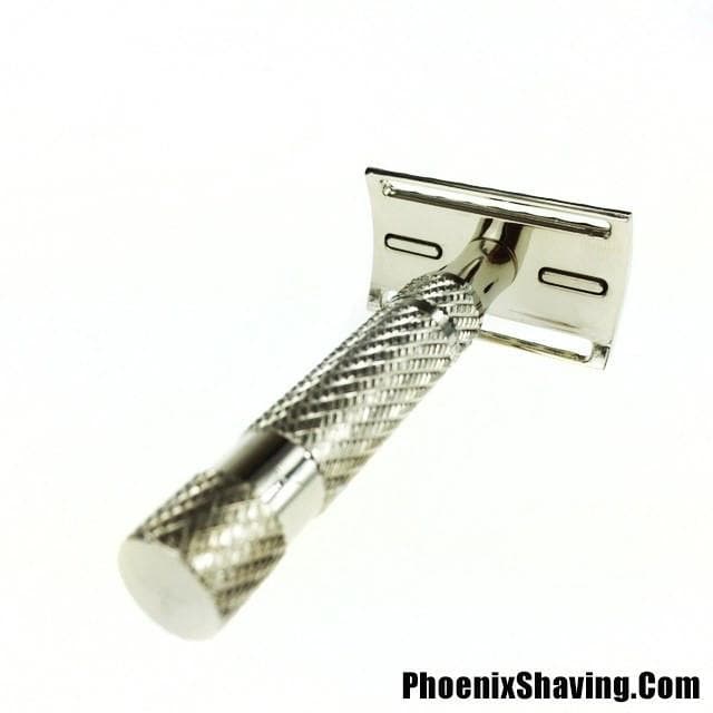 The Phoenix Prismatic Safety Razor - A Modern Take On A Classic - Nickel Plated - Phoenix Artisan Accoutrements