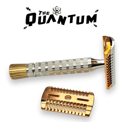 The Quantum Safety Razor | Mixed Metal! | Copper, Brass & Stainless Steel Design - Phoenix Artisan Accoutrements