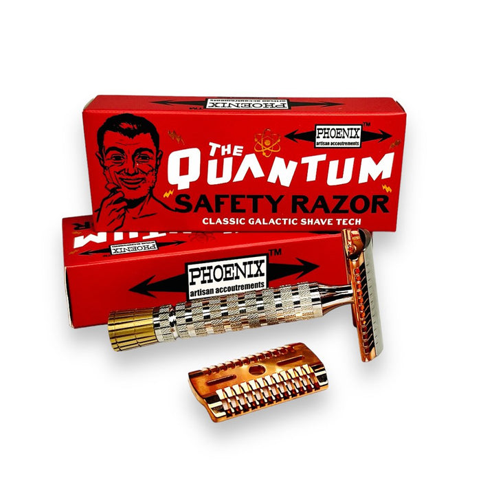 The Quantum Safety Razor | Mixed Metal! | Copper, Brass & Stainless St ...