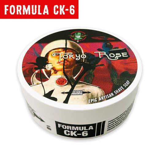 Tokyo Rose Artisan Shaving Soap | Ultra Premium CK-6 Formula - Phoenix Artisan Accoutrements