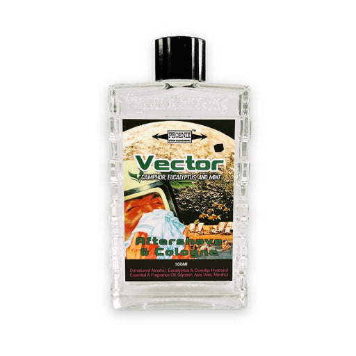 Vector SALE Aftershave & Cologne | With Pure Essential Oils & Menthol! - Phoenix Shaving