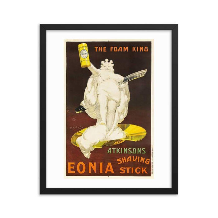 Vintage Atkinson's Shave Stick Advert Framed Print - Phoenix Artisan Accoutrements