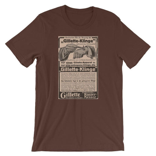 Vintage German Advert Short-Sleeve Unisex T-Shirt - Phoenix Artisan Accoutrements