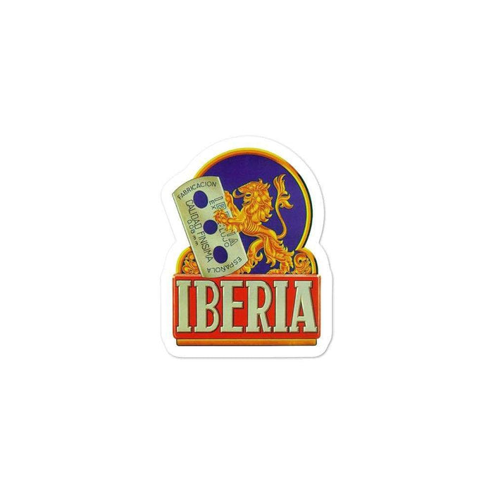 Vintage IBERIA Vinyl Sticker | 3 Sizes - Phoenix Artisan Accoutrements