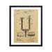 Vintage King C Gillette Patent Drawing 2 - 1904 Framed Print - Phoenix Artisan Accoutrements