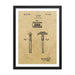 Vintage King Oscillator Patent Drawing 1928 Framed Print - Phoenix Artisan Accoutrements