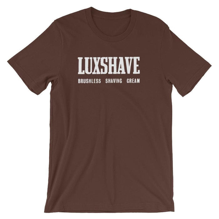 Vintage Luxshave Logo Short-Sleeve Unisex T-Shirt - Phoenix Artisan Accoutrements