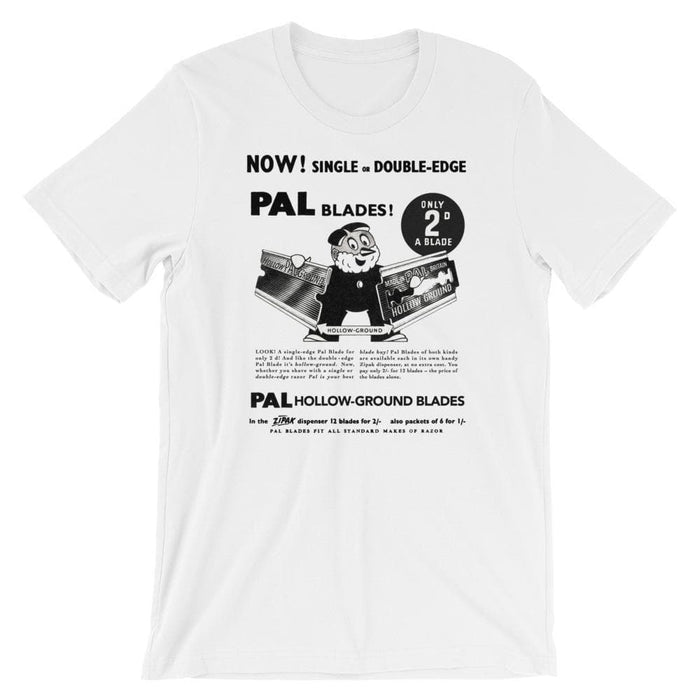 Vintage PAL Ad Short-Sleeve Unisex T-Shirt - Phoenix Artisan Accoutrements